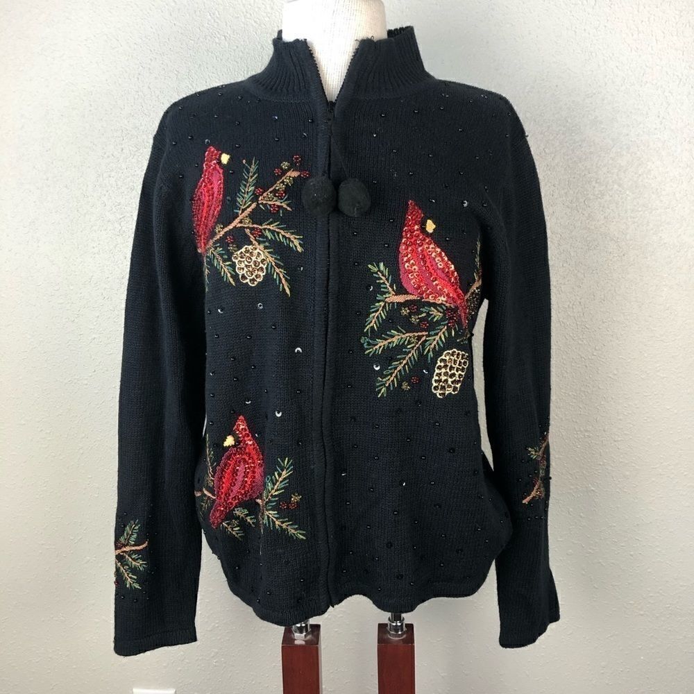 Tiara International Christmas Collection Cardigan